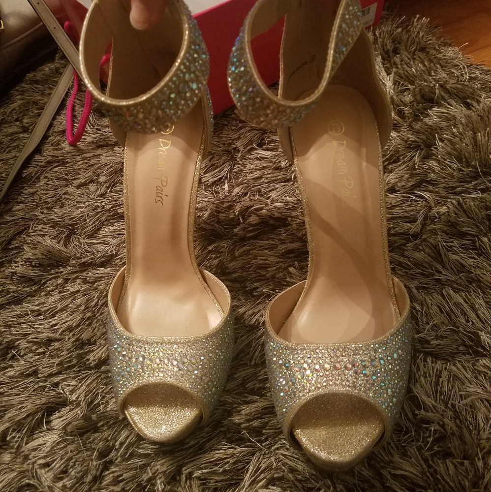 Rhinestone heels - Picture 3 of 6